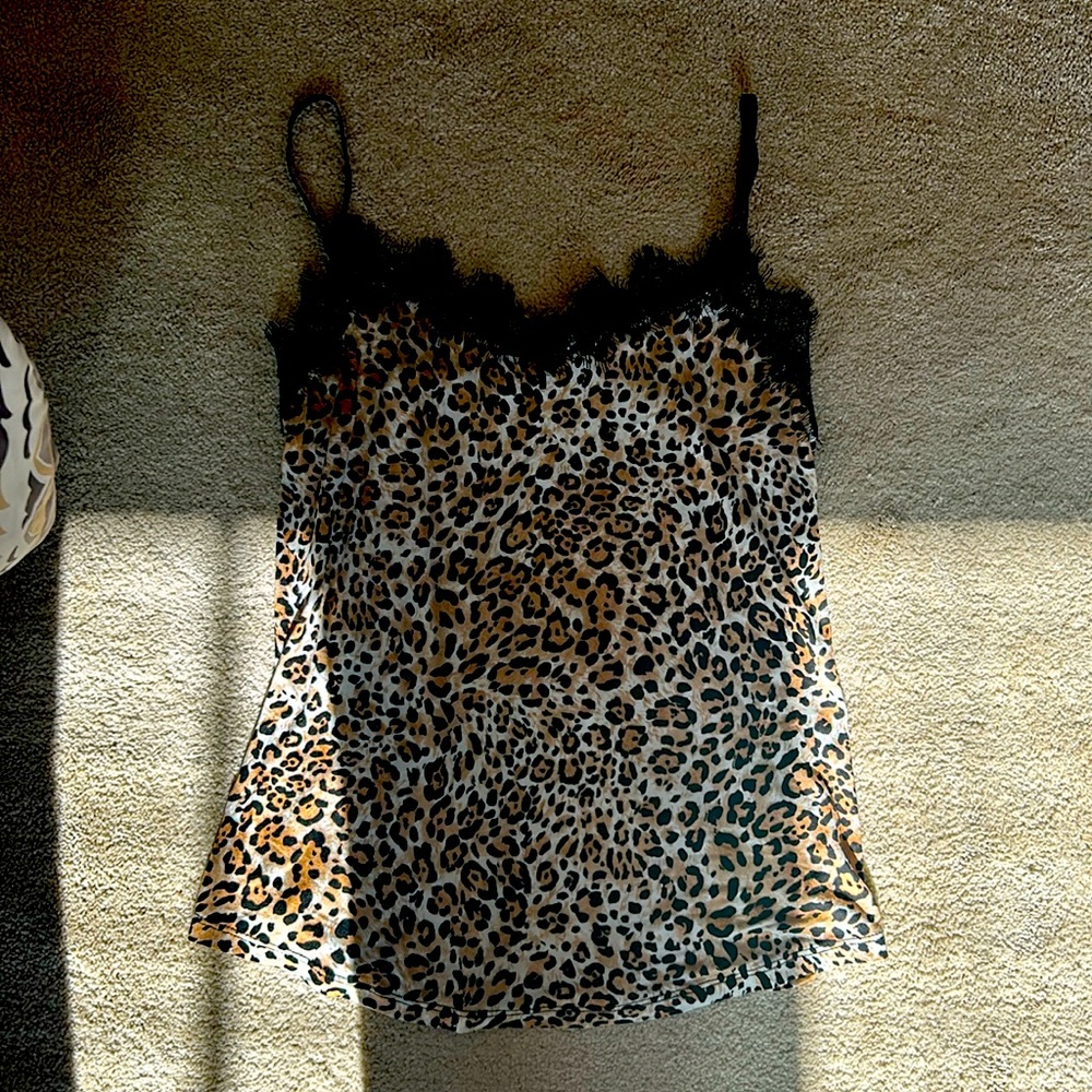 Seeing Stars Leopard Print Tank & Shorts PJ Set